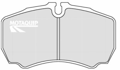 LVXL1246 MOTAQUIP Комплект тормозных колодок, дисковый тормоз