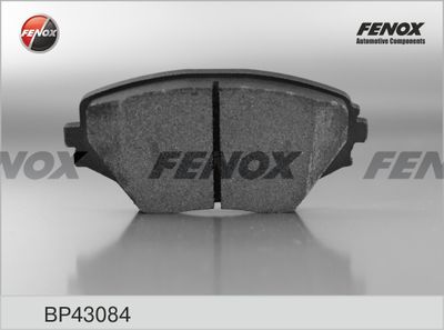 BP43084 FENOX Комплект тормозных колодок, дисковый тормоз