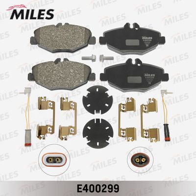 E400299 MILES Комплект тормозных колодок, дисковый тормоз