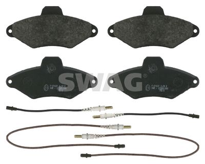 64916413 SWAG Комплект тормозных колодок, дисковый тормоз
