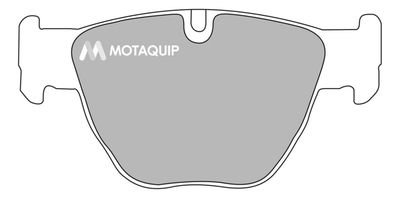 LVXL1059 MOTAQUIP Комплект тормозных колодок, дисковый тормоз