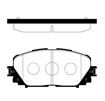 FBP4344 FI.BA Комплект тормозных колодок, дисковый тормоз
