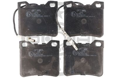 BP10096 OPTIMAL Комплект тормозных колодок, дисковый тормоз