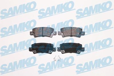 5SP1068 SAMKO Комплект тормозных колодок, дисковый тормоз