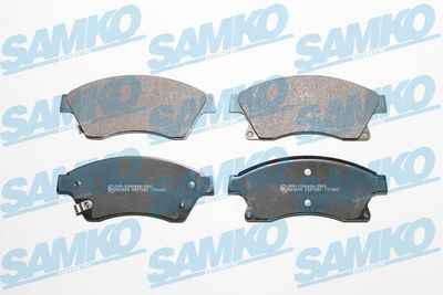 5SP1581 SAMKO Комплект тормозных колодок, дисковый тормоз