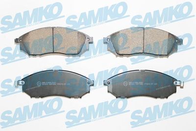 5SP1406 SAMKO Комплект тормозных колодок, дисковый тормоз