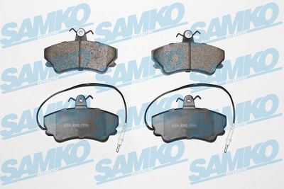 5SP452 SAMKO Комплект тормозных колодок, дисковый тормоз