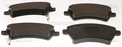 811013058 TRISCAN Комплект тормозных колодок, дисковый тормоз