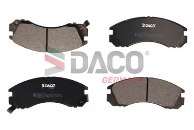 323018 DACO Germany Комплект тормозных колодок, дисковый тормоз