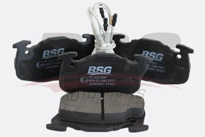 BSG70200001 BSG Комплект тормозных колодок, дисковый тормоз