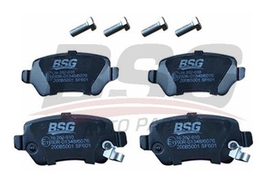 BSG65200012 BSG Комплект тормозных колодок, дисковый тормоз