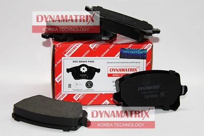 DBP4058 DYNAMATRIX Комплект тормозных колодок, дисковый тормоз