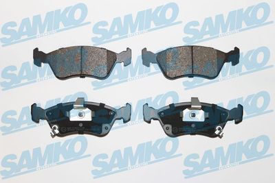 5SP709 SAMKO Комплект тормозных колодок, дисковый тормоз