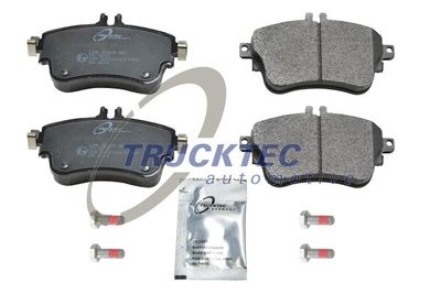 0235431 TRUCKTEC AUTOMOTIVE Комплект тормозных колодок, дисковый тормоз