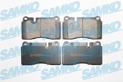5SP1376 SAMKO Комплект тормозных колодок, дисковый тормоз