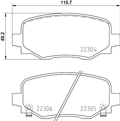 P23177X BREMBO Комплект тормозных колодок, дисковый тормоз