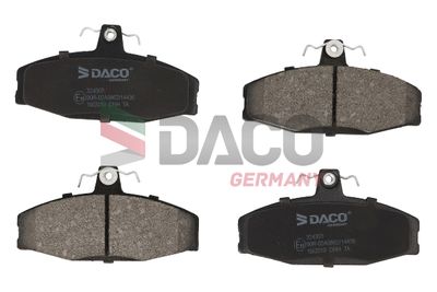 324303 DACO Germany Комплект тормозных колодок, дисковый тормоз