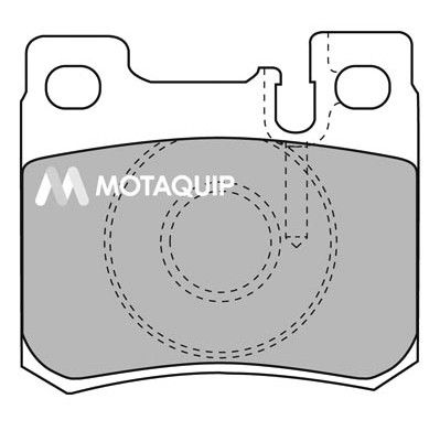 LVXL789 MOTAQUIP Комплект тормозных колодок, дисковый тормоз