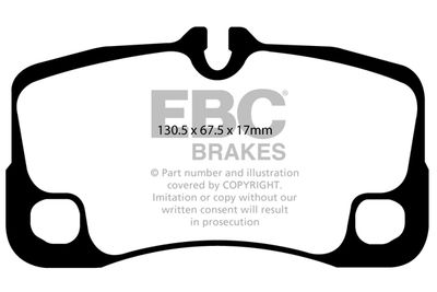 DP91930 EBC Brakes Комплект тормозных колодок, дисковый тормоз