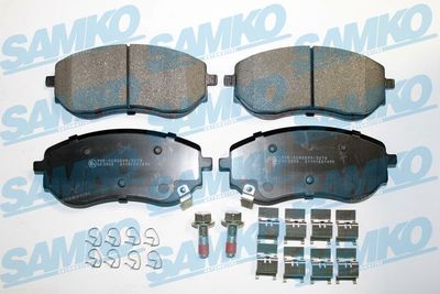 5SP2149K SAMKO Комплект тормозных колодок, дисковый тормоз