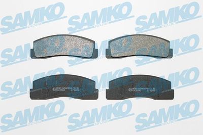 5SP179 SAMKO Комплект тормозных колодок, дисковый тормоз
