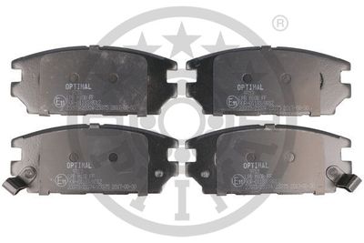 BP09713 OPTIMAL Комплект тормозных колодок, дисковый тормоз