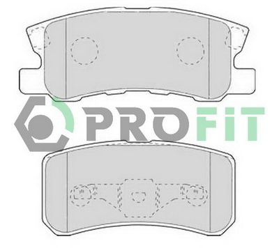 50001604 PROFIT Комплект тормозных колодок, дисковый тормоз