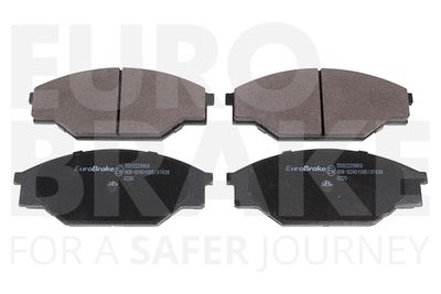 5502229963 EUROBRAKE Комплект тормозных колодок, дисковый тормоз