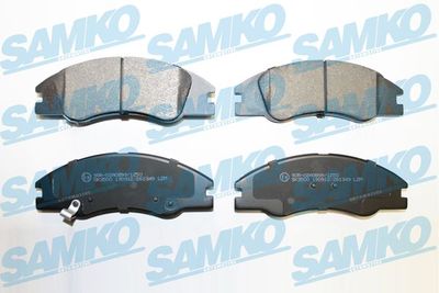 5SP1349 SAMKO Комплект тормозных колодок, дисковый тормоз