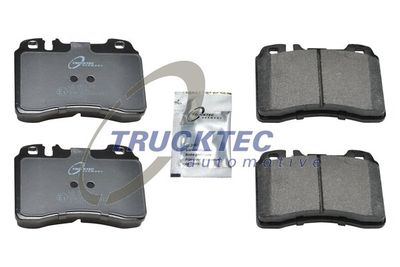 0235102 TRUCKTEC AUTOMOTIVE Комплект тормозных колодок, дисковый тормоз