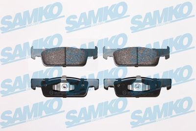 5SP1702 SAMKO Комплект тормозных колодок, дисковый тормоз