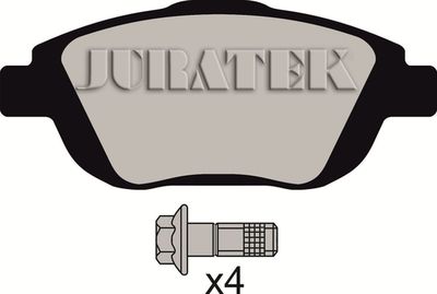 JCP4288 JURATEK Комплект тормозных колодок, дисковый тормоз