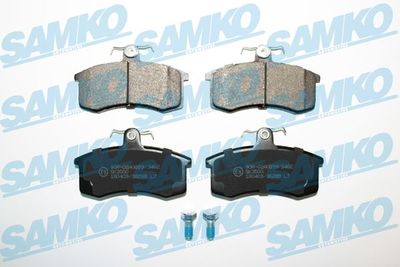 5SP288 SAMKO Комплект тормозных колодок, дисковый тормоз