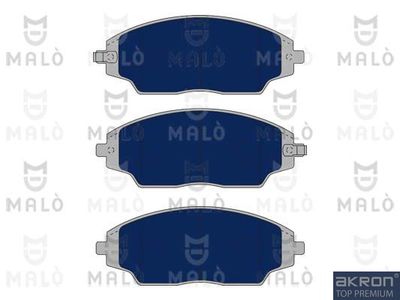 1051151 AKRON-MALÒ Комплект тормозных колодок, дисковый тормоз