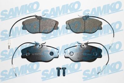 5SP498 SAMKO Комплект тормозных колодок, дисковый тормоз