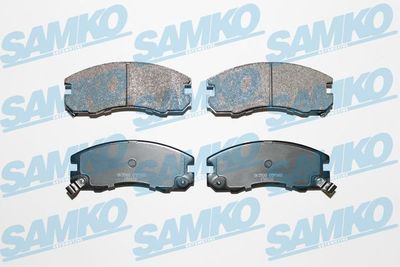 5SP060 SAMKO Комплект тормозных колодок, дисковый тормоз