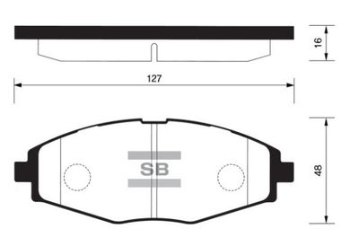 FBP1086 FI.BA Комплект тормозных колодок, дисковый тормоз