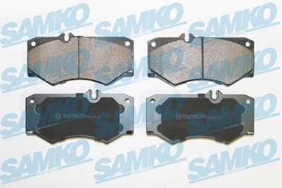 5SP408 SAMKO Комплект тормозных колодок, дисковый тормоз
