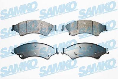 5SP1768 SAMKO Комплект тормозных колодок, дисковый тормоз