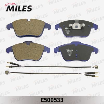 E500533 MILES Комплект тормозных колодок, дисковый тормоз