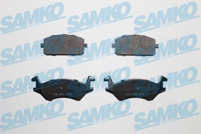 5SP251 SAMKO Комплект тормозных колодок, дисковый тормоз