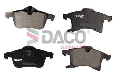 322703 DACO Germany Комплект тормозных колодок, дисковый тормоз