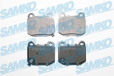 5SP1056 SAMKO Комплект тормозных колодок, дисковый тормоз