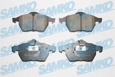 5SP812 SAMKO Комплект тормозных колодок, дисковый тормоз