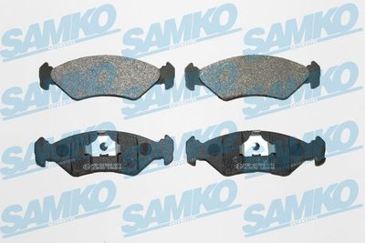5SP295 SAMKO Комплект тормозных колодок, дисковый тормоз