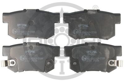BP09823 OPTIMAL Комплект тормозных колодок, дисковый тормоз