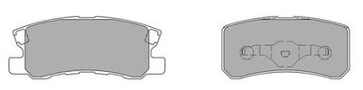 FBP1563 FREMAX Комплект тормозных колодок, дисковый тормоз