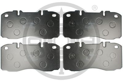 BP12475 OPTIMAL Комплект тормозных колодок, дисковый тормоз