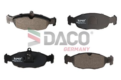 323609 DACO Germany Комплект тормозных колодок, дисковый тормоз