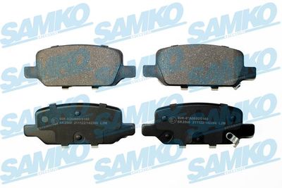 5SP2266 SAMKO Комплект тормозных колодок, дисковый тормоз